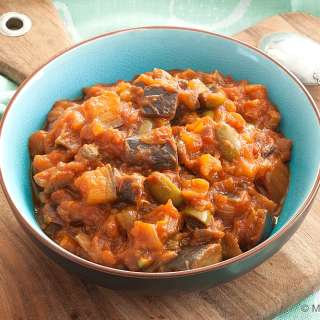 Lightened-up Eggplant Caponata
