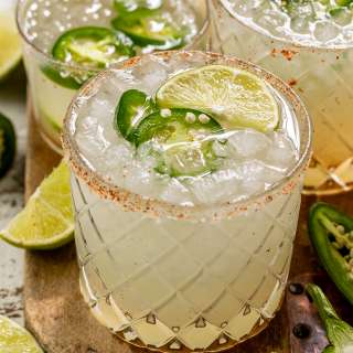 Spicy Jalapeño Margaritas for a Crowd