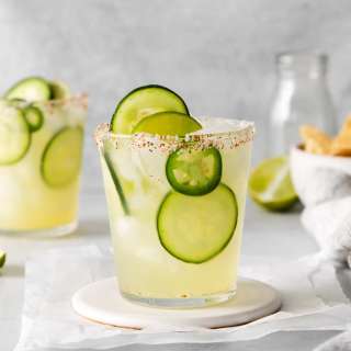 Spicy Cucumber Margarita