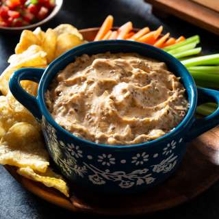 Ground Beef Dip with Cream Cheese