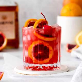 Blood Orange Amaretto Sour