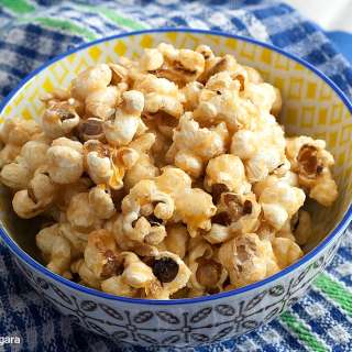 Maple Peanut Butter Popcorn