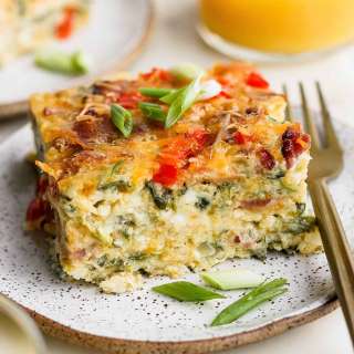 Cottage Cheese Egg Bake