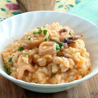 Low Fodmap Calamari Risotto