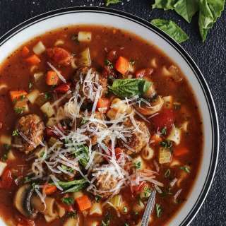 Italian Meatball Soup