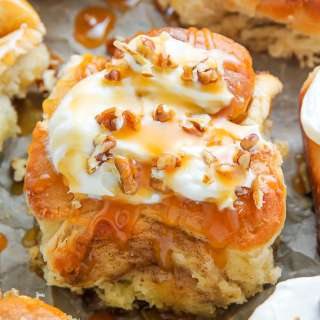 Salted Caramel Sticky Buns