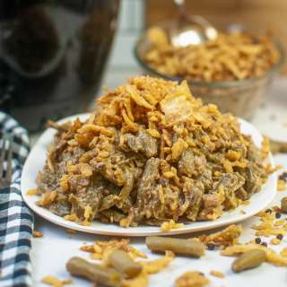 Air Fryer Green Bean Casserole Recipe (or Oven Cook)