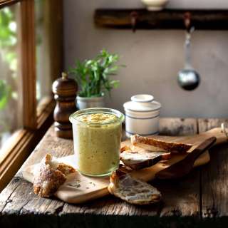 Homemade Mustard with Tarragon