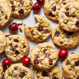Spumoni Chocolate Chip Cookies