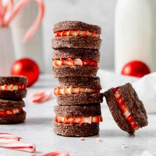 Chocolate Cream Wafer Cookies