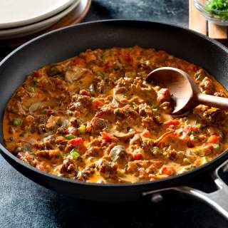 Bacon and Chorizo Pasta Sauce