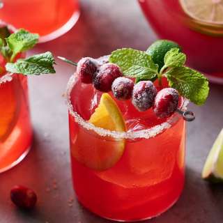 Cranberry Ginger Margaritas
