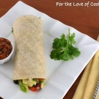 Huevos Rancheros Breakfast Burrito