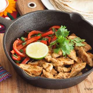 Low Fodmap Chicken Fajitas