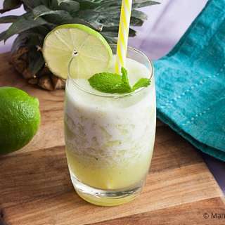 Low Fodmap Pineapple Mint Agua Fresca