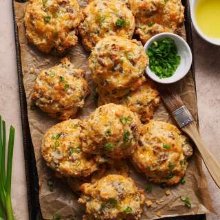 Cheesy Sausage Biscuits