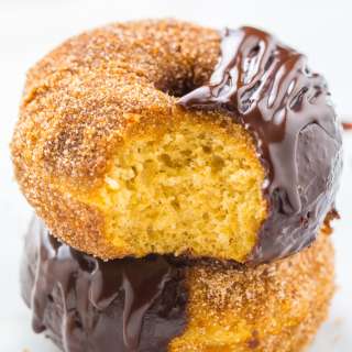 Brown Butter Churro Donuts