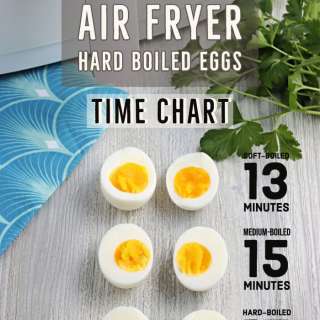 Easy Air Fryer Hard Boiled Eggs Recipe