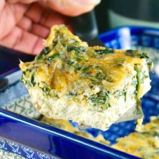 Spinach Egg Bake Recipe