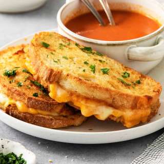 Air Fryer Grilled Cheese