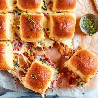 BBQ Chicken Sliders