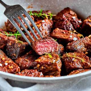 Garlic Butter Steak Bites
