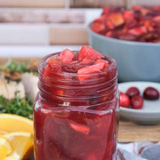 Apple Cranberry Chutney Recipe