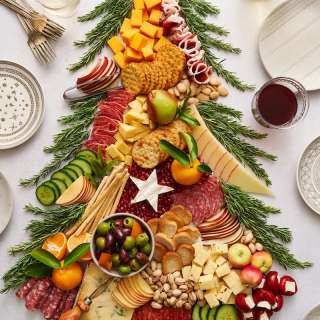 Christmas Tree Charcuterie Board