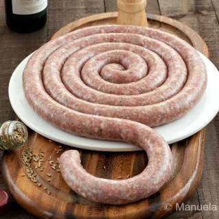 Home-made Sicilian Pork Sausage with Fennel