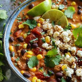 Creamy Enchilada Chili