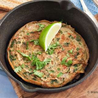 Low Fodmap Masala Omelette