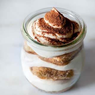 Tiramisu in Individual Cups (no egg)