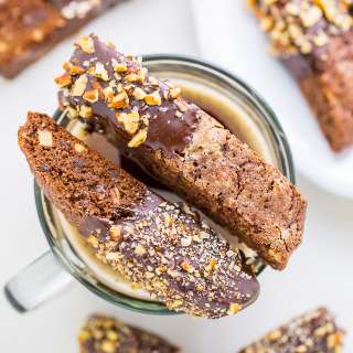 Chocolate Pecan Biscotti
