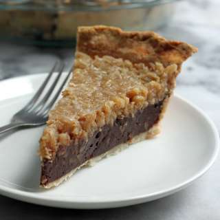 Chocolate Coconut Pecan Pie
