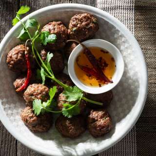 Cilantro Meatballs