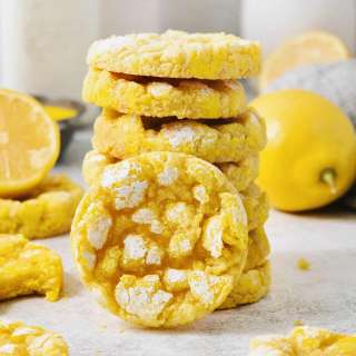 Lemon Crinkle Cookies