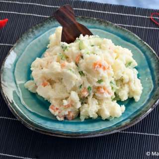Low Fodmap Eggless Japanese Potato Salad