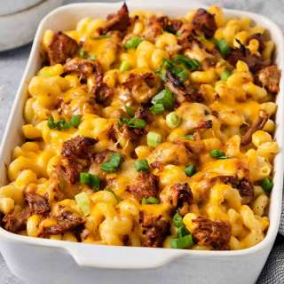 Pulled Pork Mac and Cheese