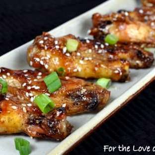 Baked Asian Chicken Wings