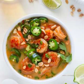 Thai Coconut Shrimp Soup