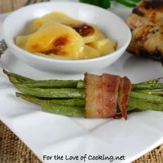 Green Bean Bacon Wrapped Bundles