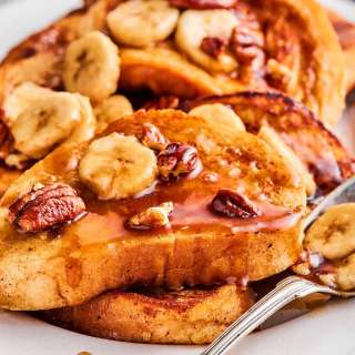 Bananas Foster French Toast