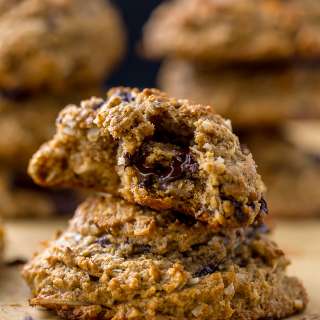 Chocolate Coconut Banana Bread Breakfast Cookies