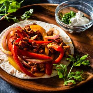 Chicken and Chorizo Fajitas