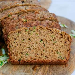 Low Sugar Zucchini Bread
