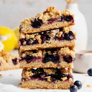Blueberry Crumble Bars