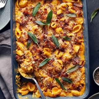 Best Darn Pumpkin Mac and Cheese