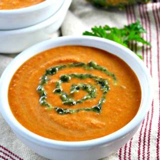 Carrot Curry Soup {Vegan}