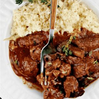 Slow Cooked Sirloin Tips