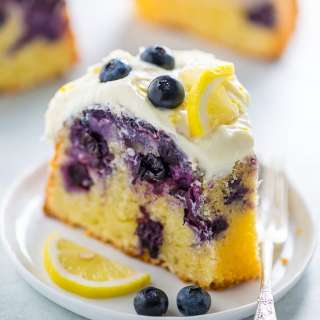 Lemon Blueberry Bundt Cake